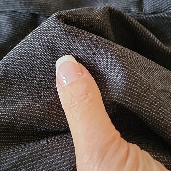 GEOFFREY BEENE PINSTRIPE TROUSERS - Picture 5 of 10